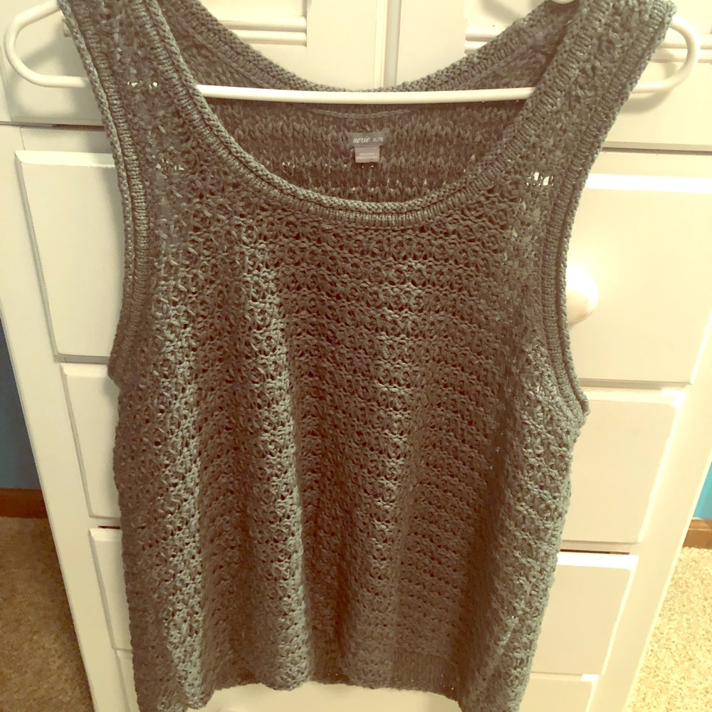 Womens Crochet Tank Top